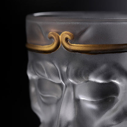 Sun Wukong Glass Tea Cup Borosilicate | Handmade 130ml