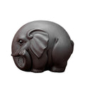 Elephant Tea Pet Yixing Clay Round Auspicious 2 Colors Tray