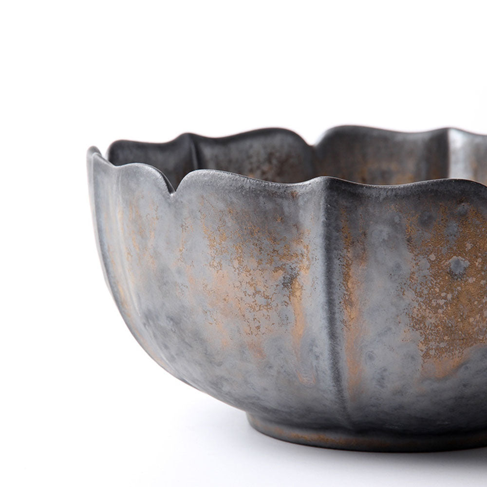 Tea Washer Coarse Pottery Lotus Shape – Gongfu Tea Bowl