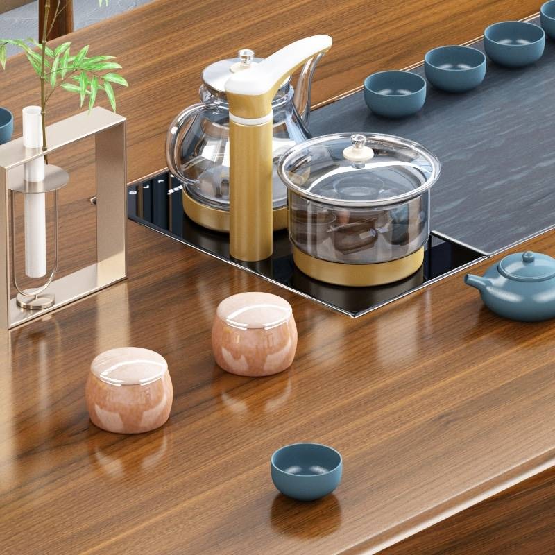 Gongfu Tea Table Set Douglas Fir Wood | 150 or 180 cm