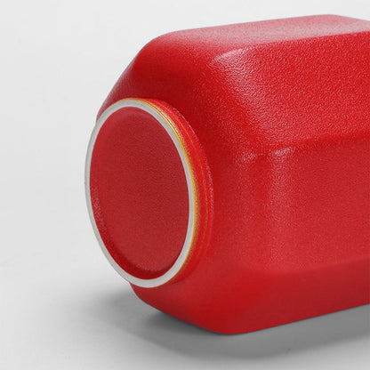 Tea Caddy | Palace Lantern Red Glaze Vacuum Seal Ceramic
