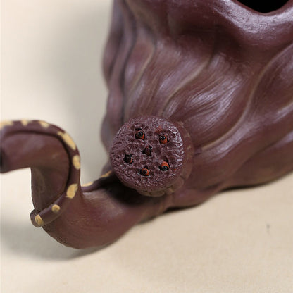 Lotus Seedpod Fair Cup Yixing Purple Clay Pitcher 200ml