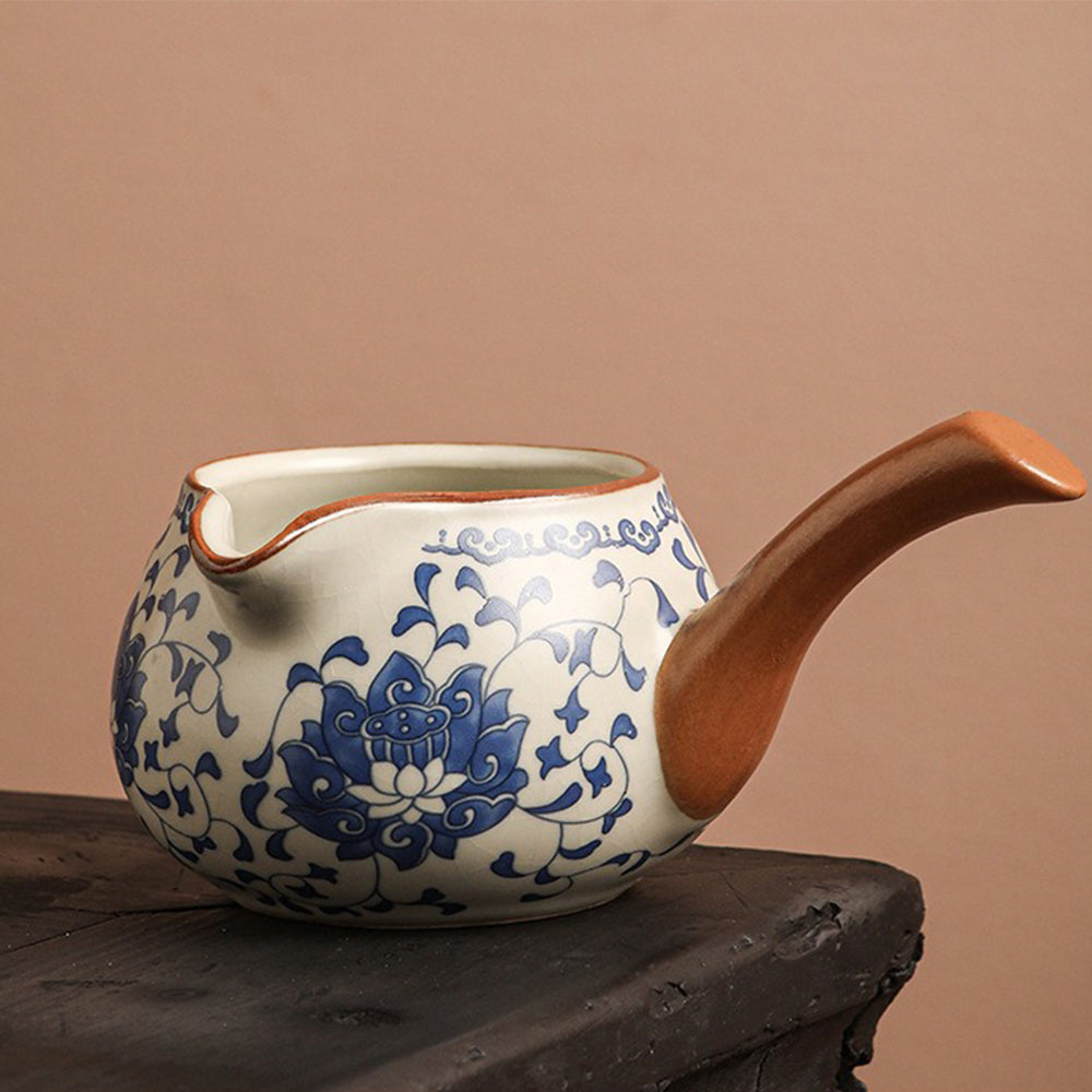 Automatic Tea Set | Ruyao Blue White Porcelain Gongfu