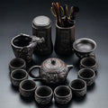 Dragon Tea Set Purple Clay Gongfu 8 Cups Complete Gift