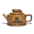 Purple Clay Teapot Tiger Dragon Duan Ni Golden 220ml