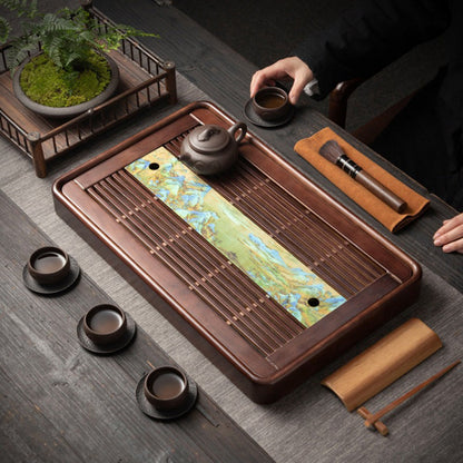 Wood Tea Tray with Drainage Pump – Thousand Miles Landscape