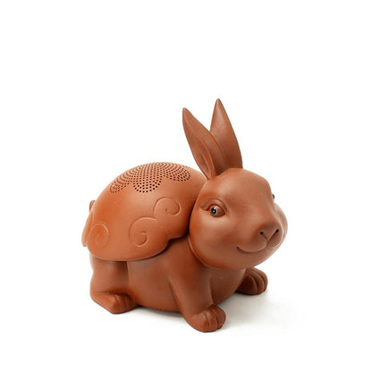 Purple Clay Tea Strainer Rabbit Tea Pet Zisha Loose Leaf
