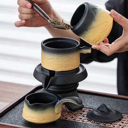 Automatic Gongfu Tea Set for 8 – Mountain & Sea Ceramic
