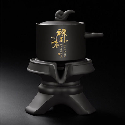 Automatic Gongfu Tea Set Purple Clay Tray Induction 16-Pc