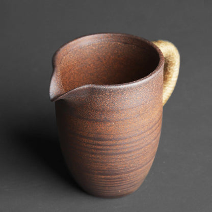 Vintage Mineral Clay Fair Cup | Eagle Beak Gongfu Pitcher