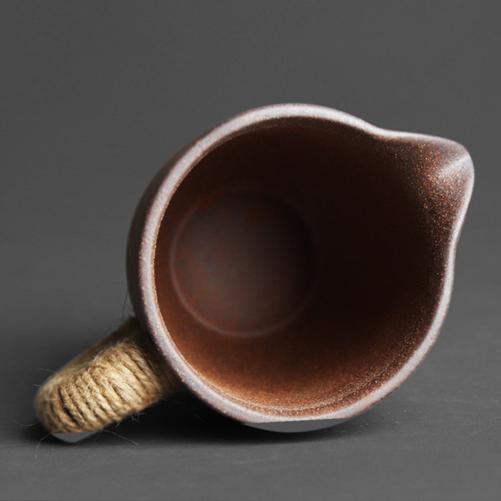 Vintage Mineral Clay Fair Cup | Eagle Beak Gongfu Pitcher