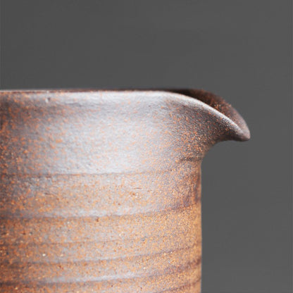 Vintage Mineral Clay Fair Cup | Eagle Beak Gongfu Pitcher