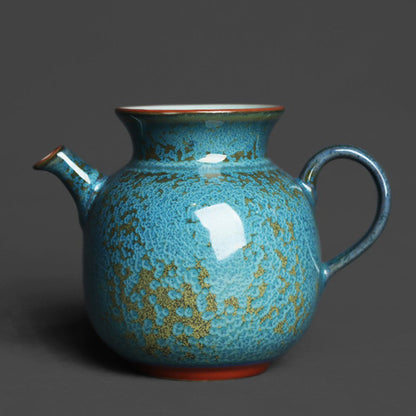 Jun Kiln Ceramic Fair Cup | Jade Blue Tianmu Glaze