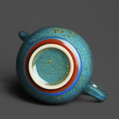 Jun Kiln Ceramic Fair Cup | Jade Blue Tianmu Glaze