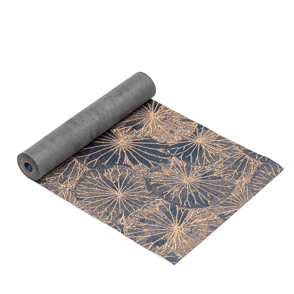 Brocade Jacquard Tea Table Mat Waterproof Non-Slip 2 Sizes