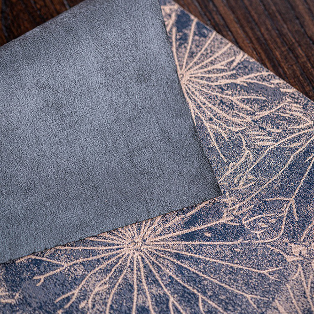Brocade Jacquard Tea Table Mat Waterproof Non-Slip 2 Sizes
