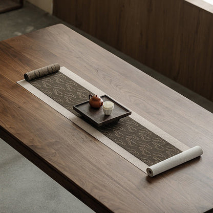 Auspicious Cloud Tea Table Mat | Japanese Tea Ceremony