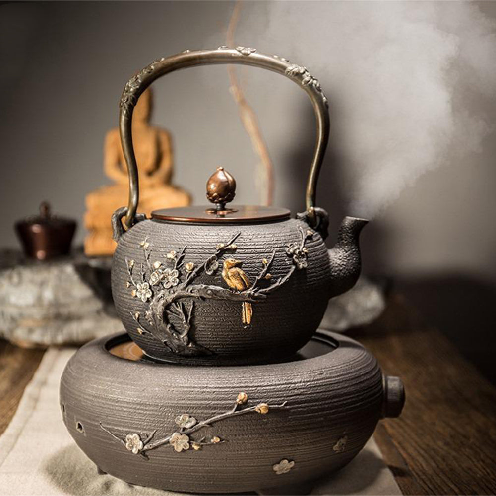Cast Iron Teapot Set with Induction Cooker – Magpie Plum