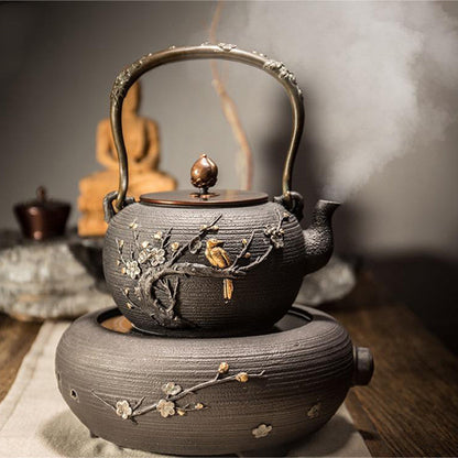 Cast Iron Teapot Set with Induction Cooker – Magpie Plum