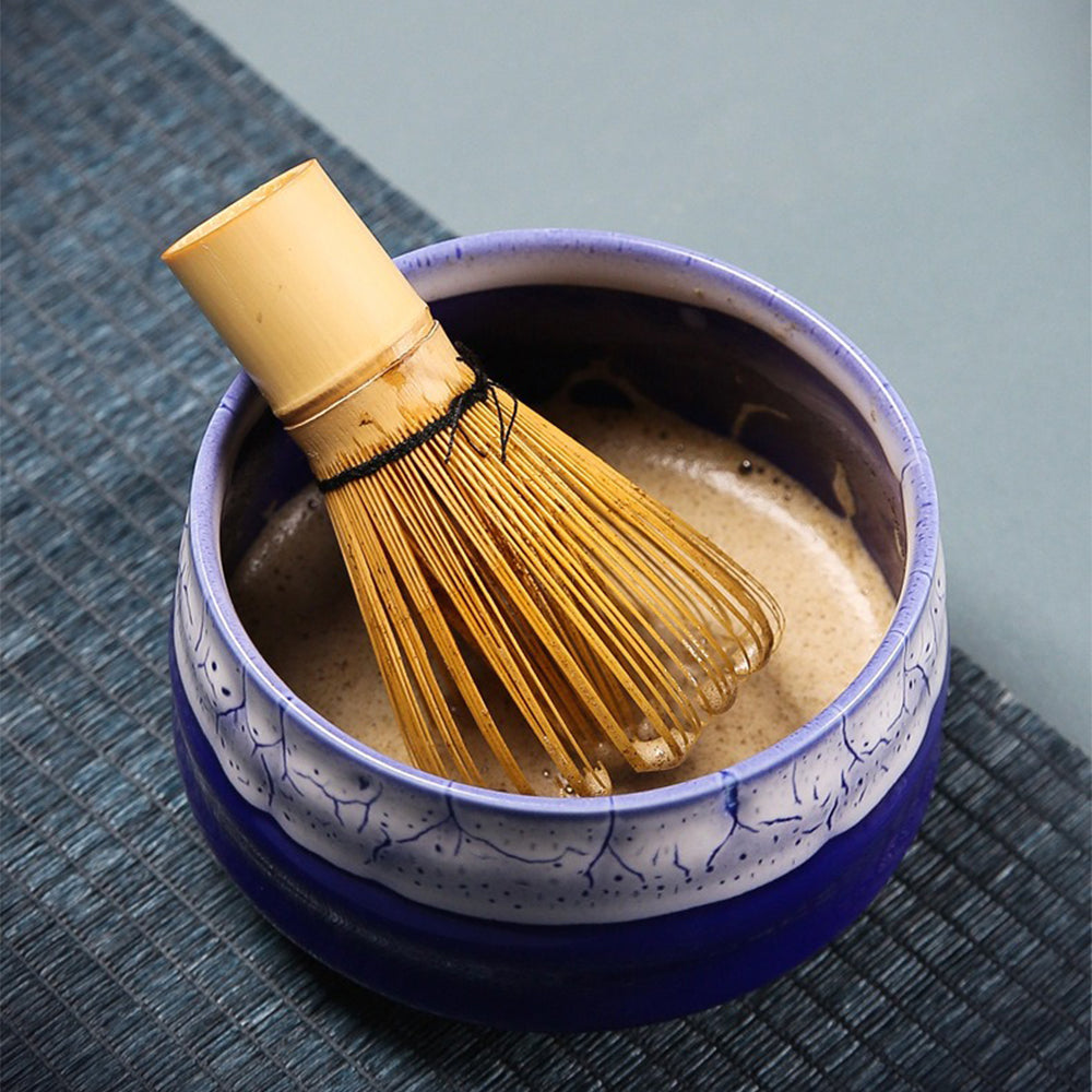 Matcha Tea Set with Travel Bag – Chawan, Bamboo Whisk & Teapot