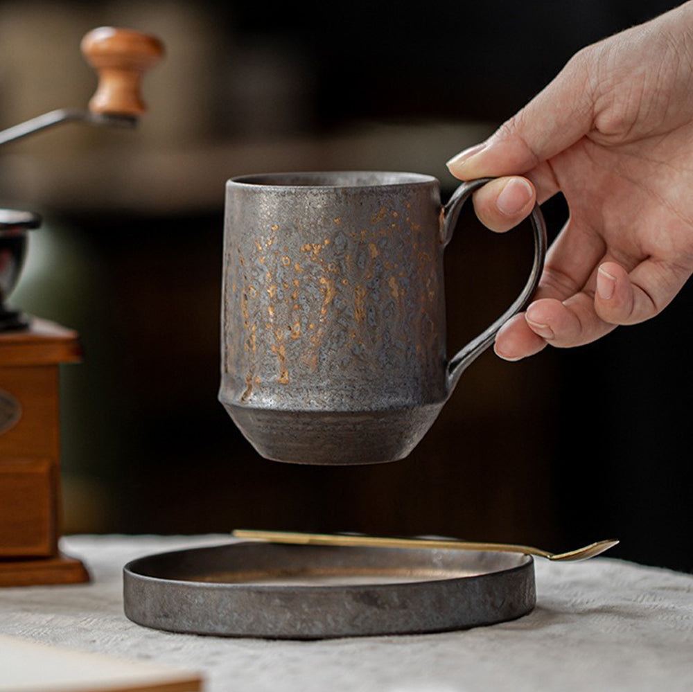 Tokoname-Yaki Tea Cup Japanese Ancient Kiln 260ml
