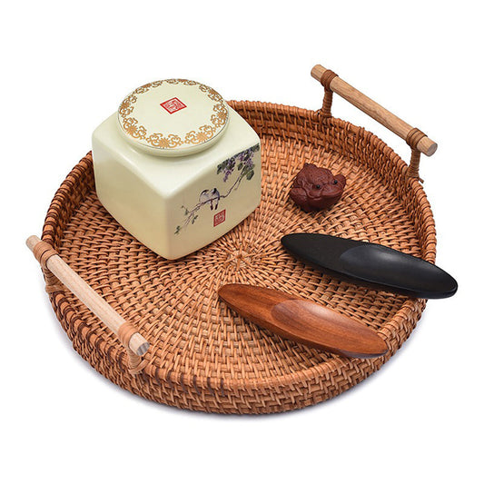 Wooden Tea Scoop Handcrafted Jujube Wood Cha He Spoon
