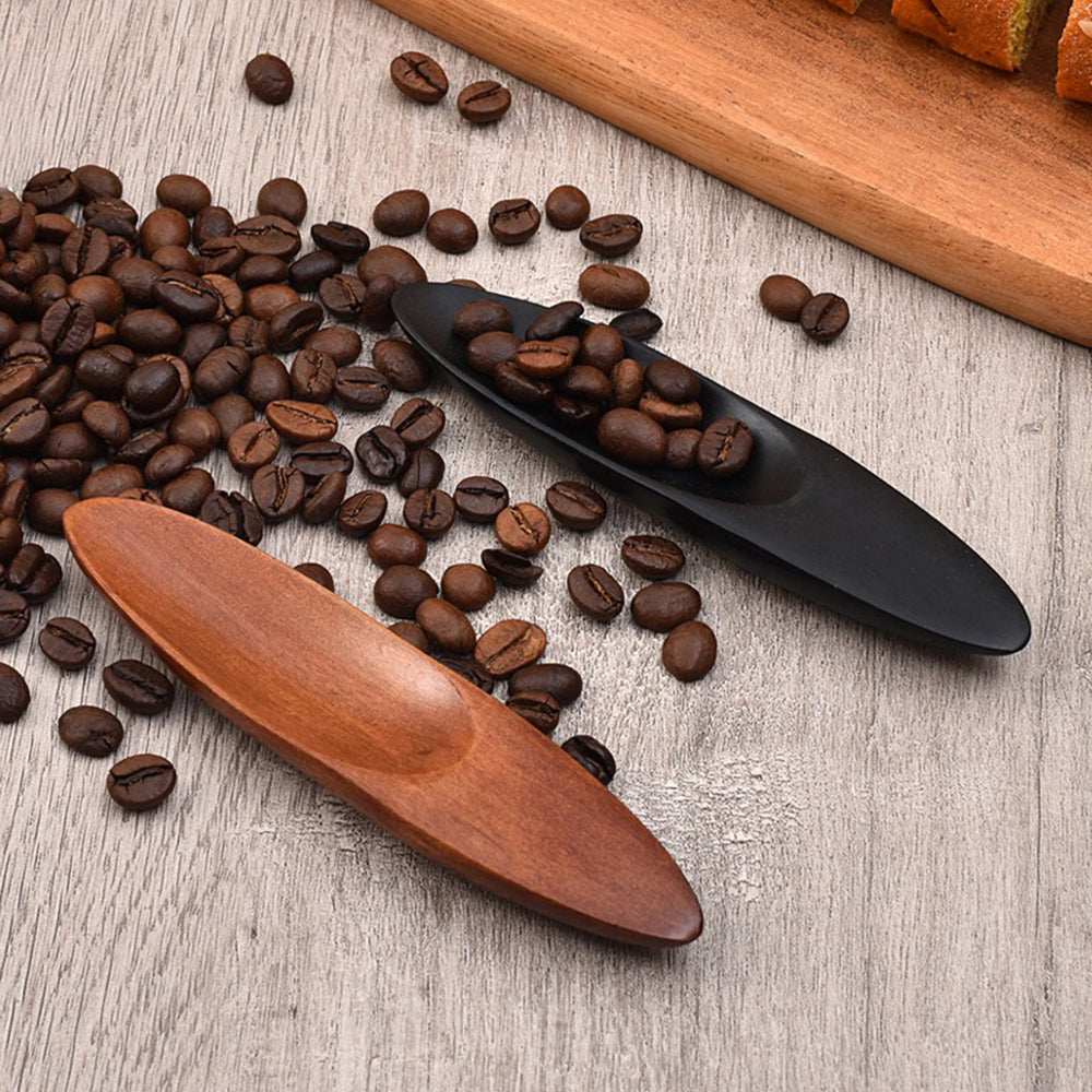 Wooden Tea Scoop Handcrafted Jujube Wood Cha He Spoon