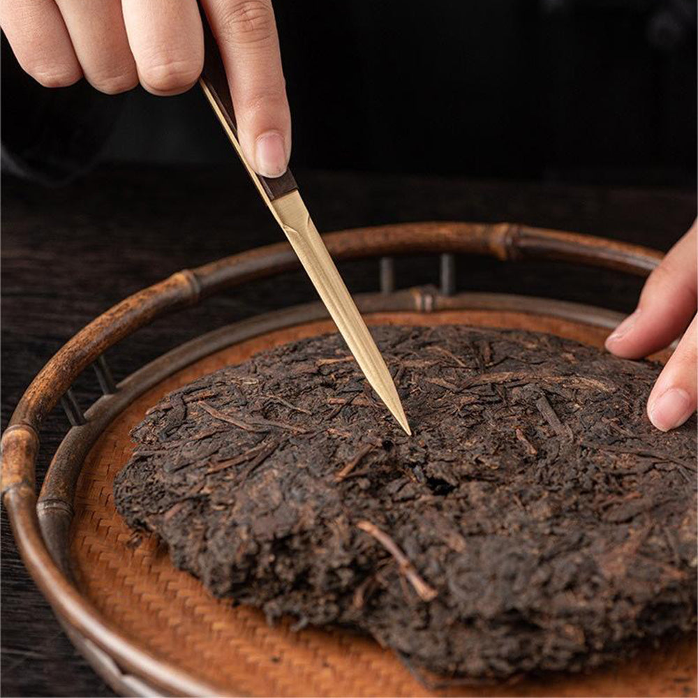 Tea Utensils Set – Ebony & Copper Kung Fu Tea Tools with 6 Coasters