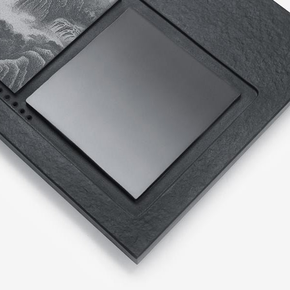 Gongfu Tea Tray | Black Stone Landscape Natural Texture