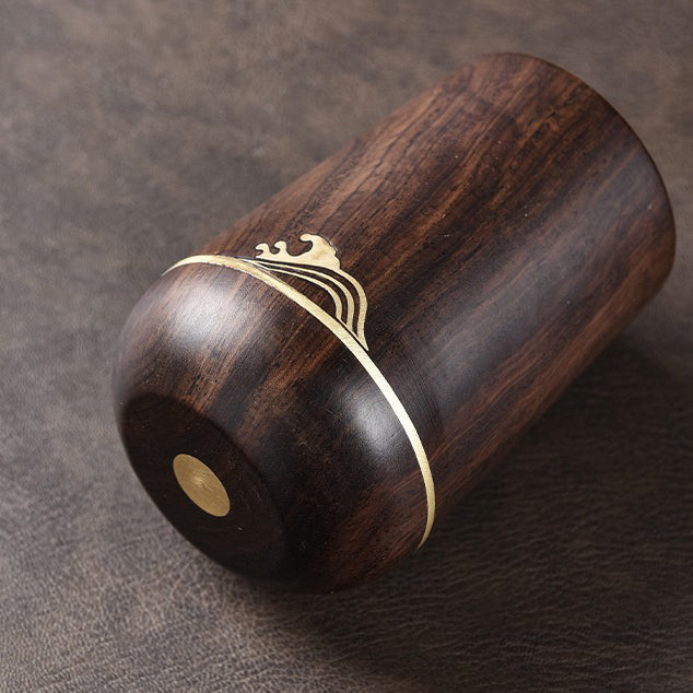 Gong Fu Tea Set — Ebony Tools, Cup & Incense Holder
