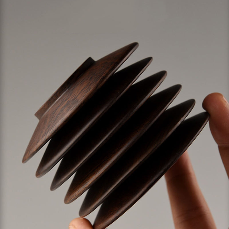 Gong Fu Tea Set — Ebony Tools, Cup & Incense Holder