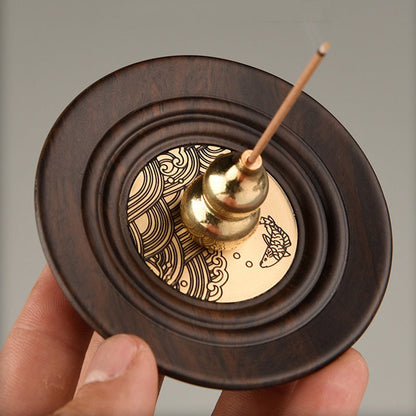 Gong Fu Tea Set — Ebony Tools, Cup & Incense Holder
