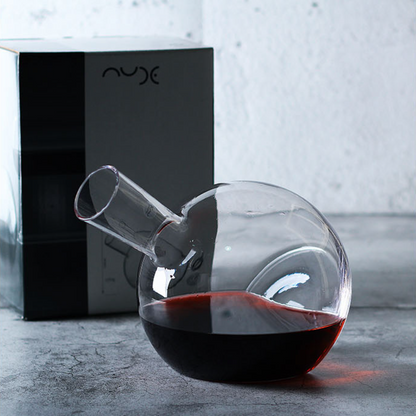 Wine Decanter Crystal Glass Sculptural Nude Art Decanter