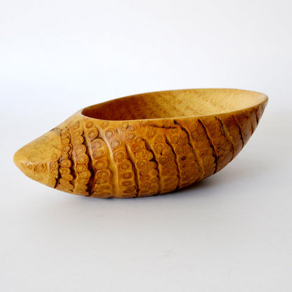 Bamboo Cha He Tea Holder – Hand-Carved Bamboo Root Tea Scoop | Gongfu Tea Ceremony Utensil, 7"-10"