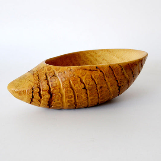 Bamboo Cha He Tea Holder – Hand-Carved Bamboo Root Tea Scoop | Gongfu Tea Ceremony Utensil, 7"-10"