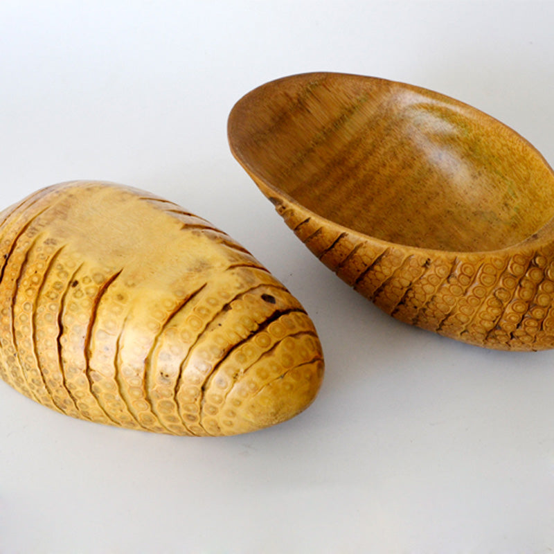 Bamboo Cha He Tea Holder – Hand-Carved Bamboo Root Tea Scoop | Gongfu Tea Ceremony Utensil, 7"-10"