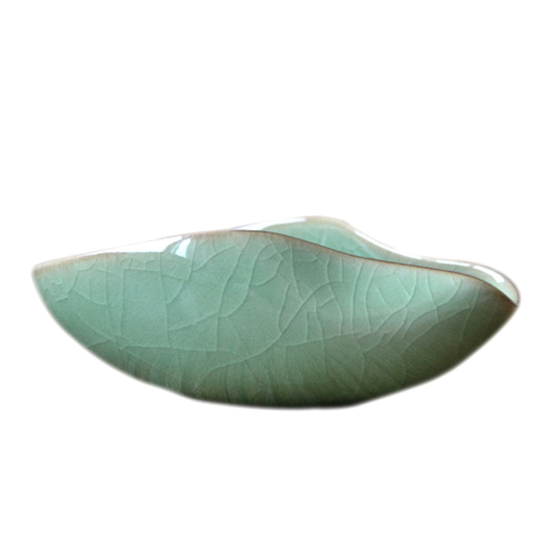Longquan Celadon Ice Crack Cha He Tea Holder, 5 Styles