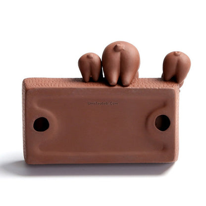 Pig Tea Pet Yixing Purple Clay Piggy Lucky Zodiac Tray Gift
