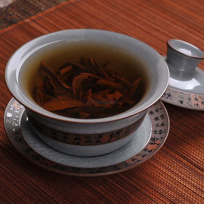 Ice Crack Gaiwan Tea Cup Set with Lid & Saucer 140ml