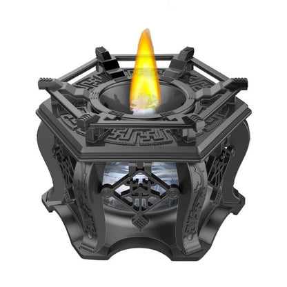 Tea Warmer Alcohol Stove Aluminum Alloy Candle Heater