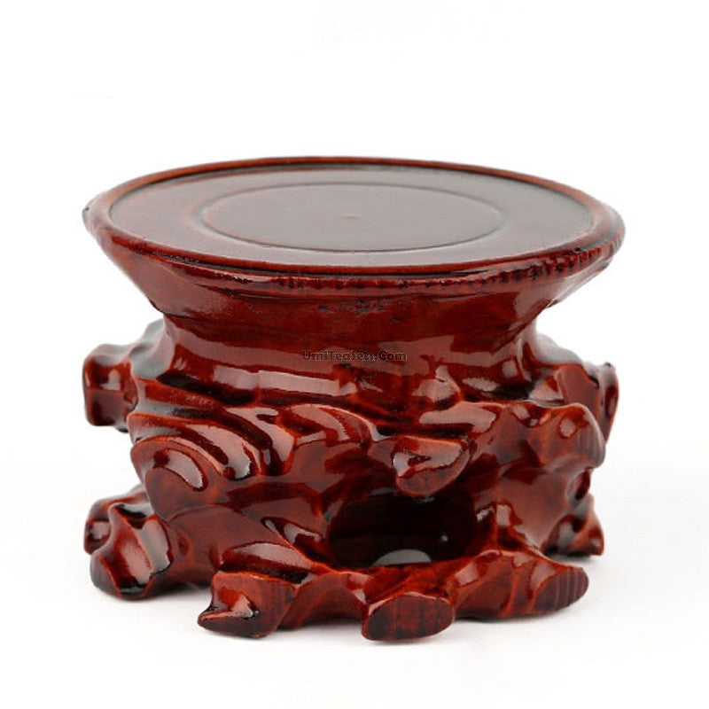 Tea Cup Stand Rosewood Solid Wood Holder Gongfu Teacup