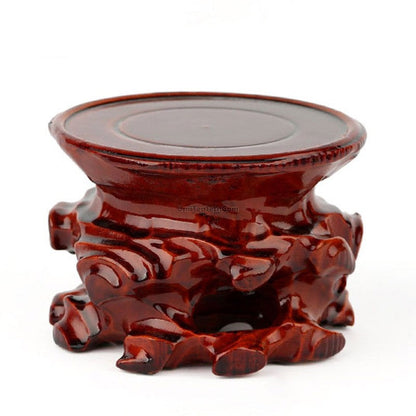 Tea Cup Stand Rosewood Solid Wood Holder Gongfu Teacup