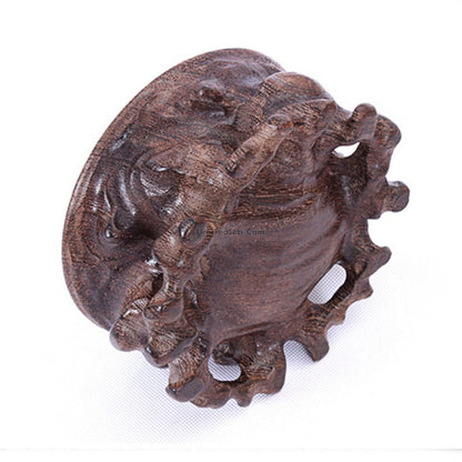 Teapot Stand Pau Preto Wood Holder for Gongfu Tea Set