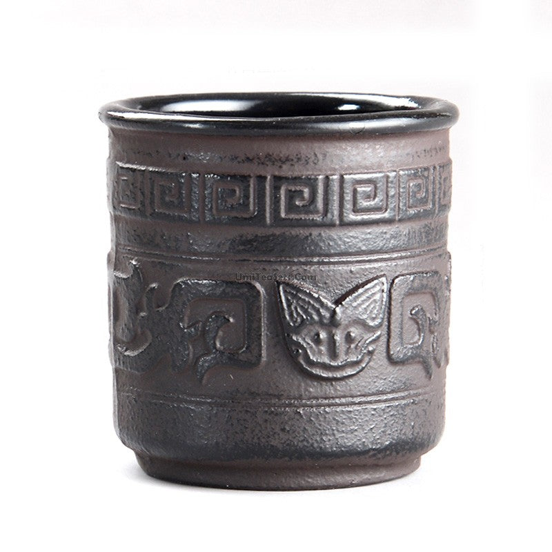 Cast Iron Tea Cup Ancient Style | Japanese Tetsubin Teacup