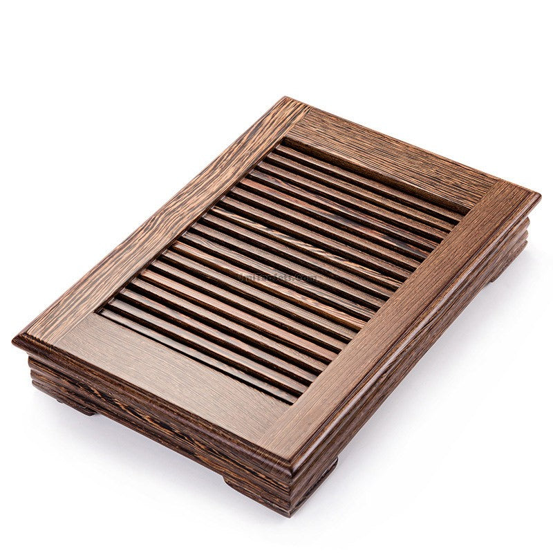 Gongfu Tea Tray Panga-Panga Wood Small Tea Board with Drainage