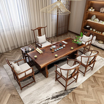 Gongfu Tea Table Set Solid Wood Heater Cabinet 3 Sizes