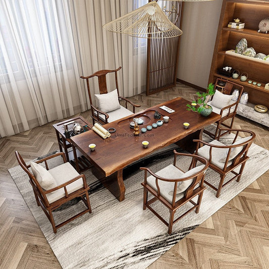 Gongfu Tea Table Set Solid Wood Heater Cabinet 3 Sizes