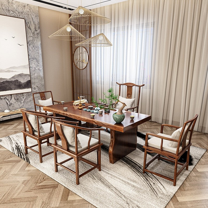 Gongfu Tea Table Set Solid Wood Heater Cabinet 3 Sizes