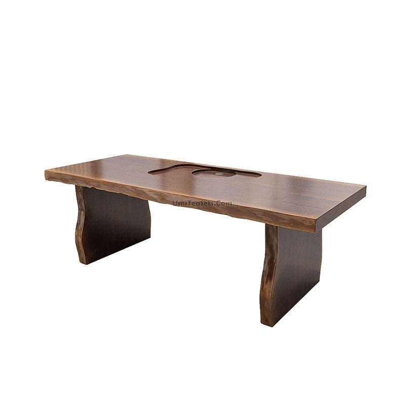 Gongfu Tea Table Set Solid Wood Heater Cabinet 3 Sizes