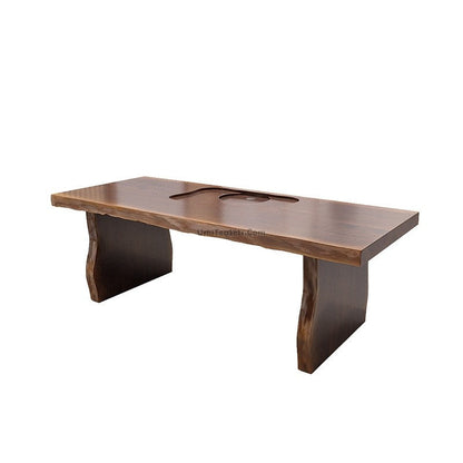 Gongfu Tea Table Set Solid Wood Heater Cabinet 3 Sizes